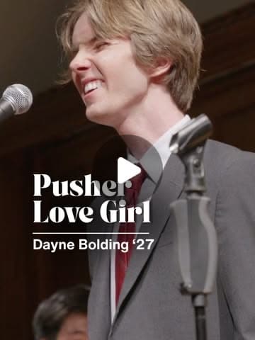 Dayne performing Pusher Love Girl