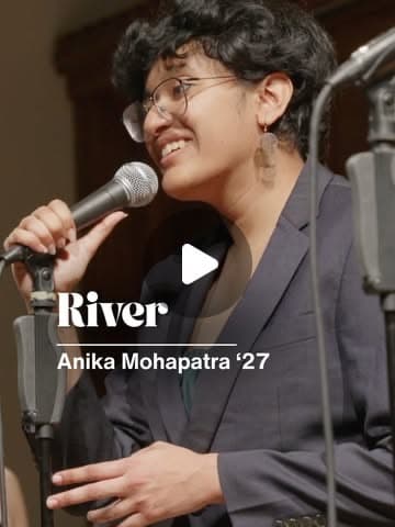 Anika performing River