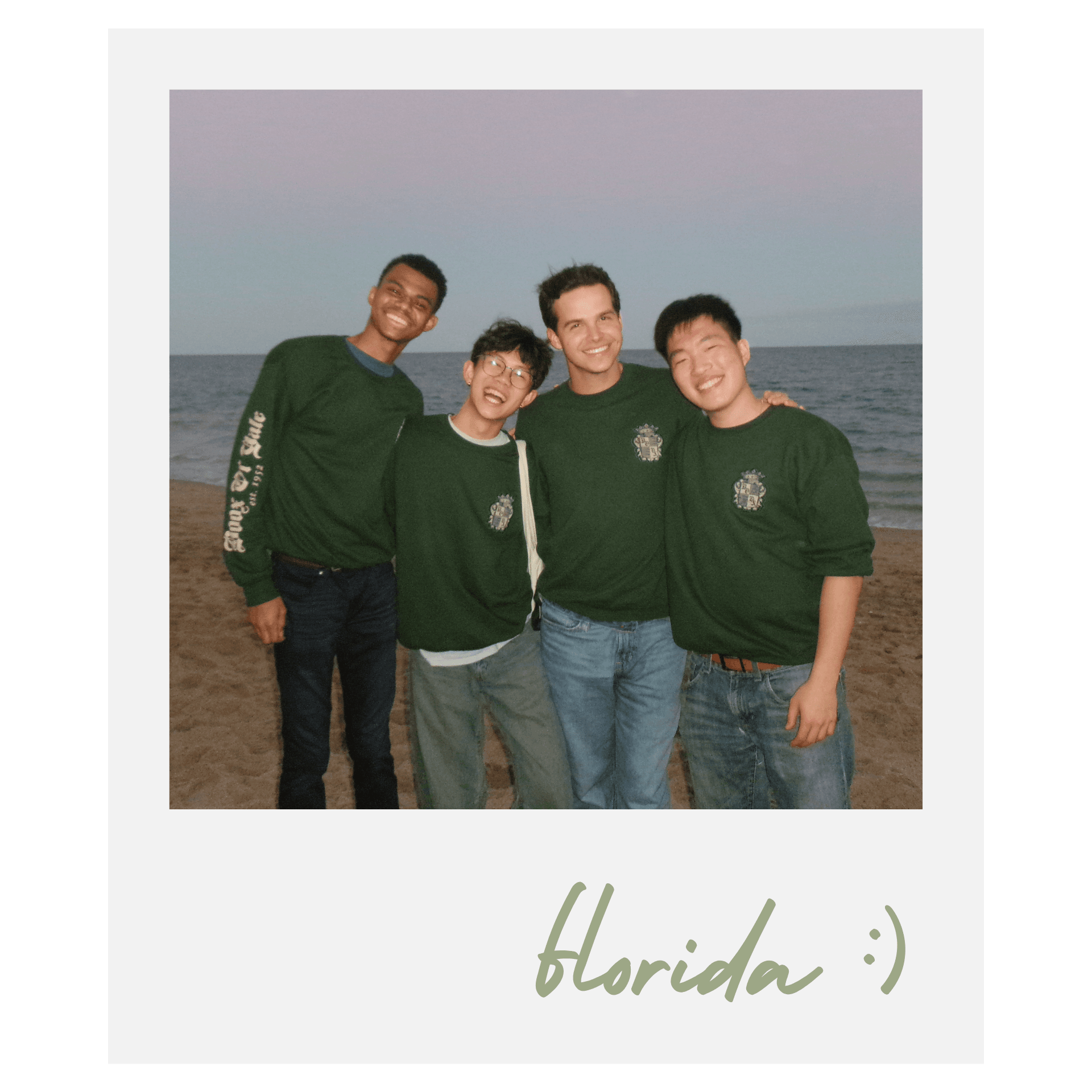 Florida tour polaroid