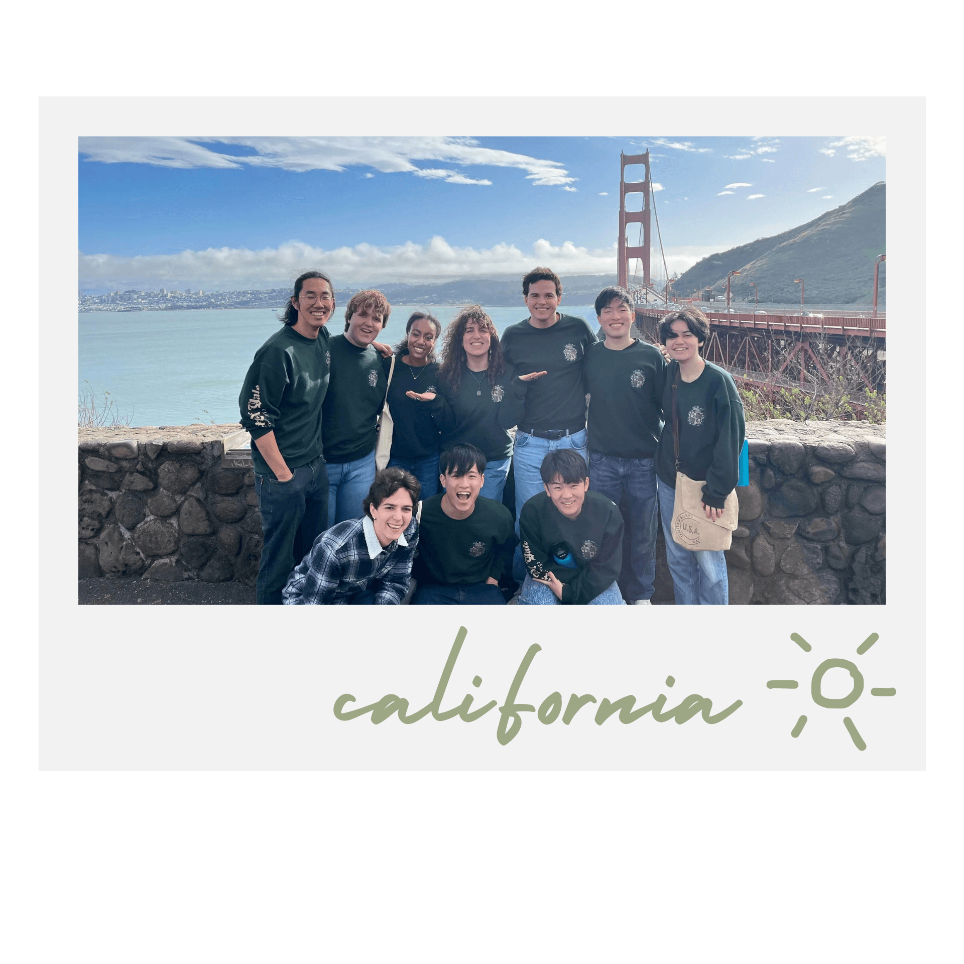 San Francisco tour polaroid