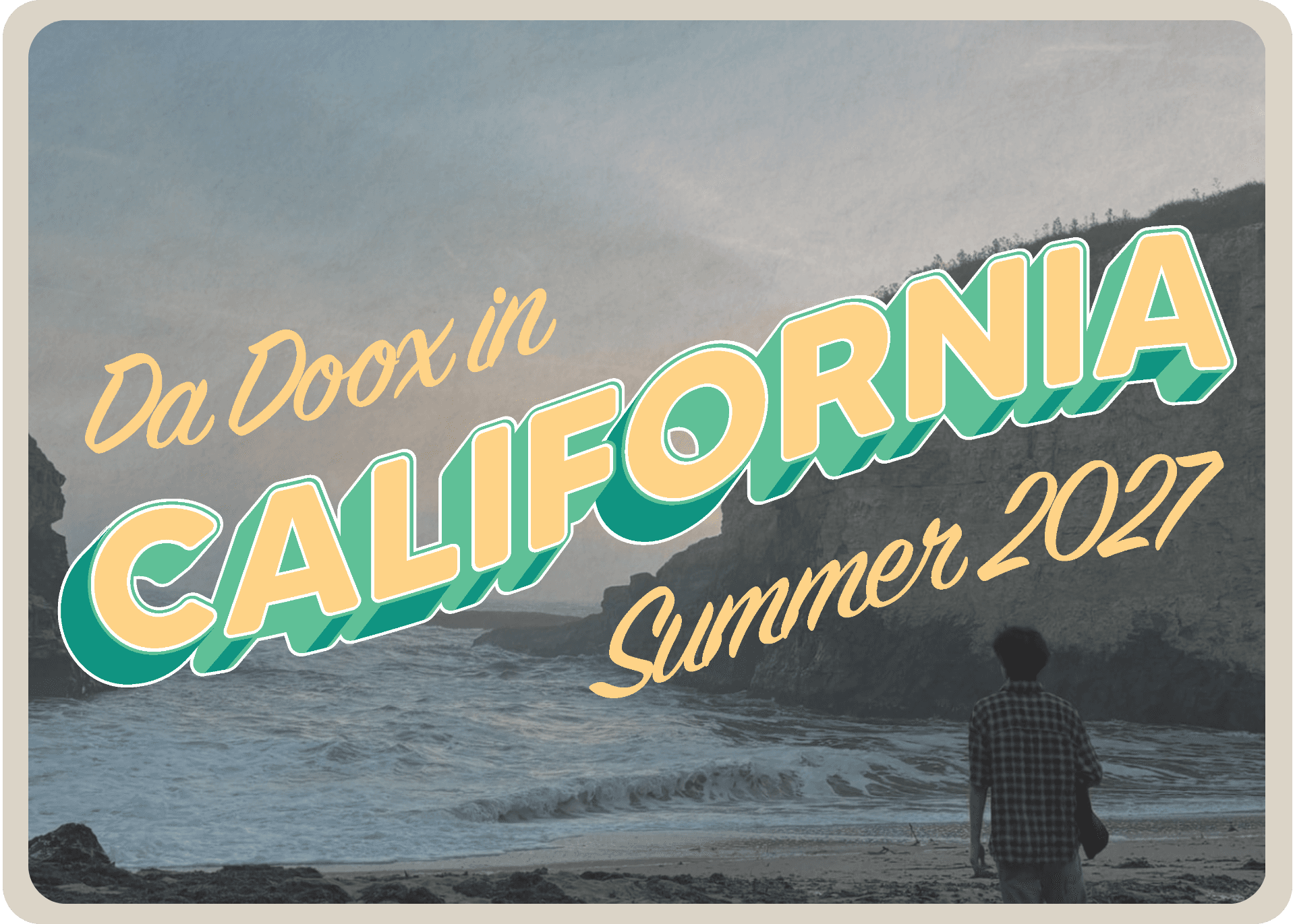 California 2027 postcard